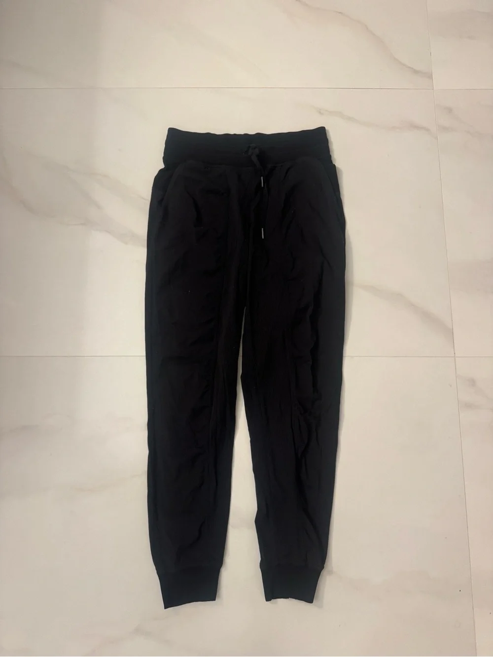 lululemon athletica Black High-Waist Leggings (Size 4)